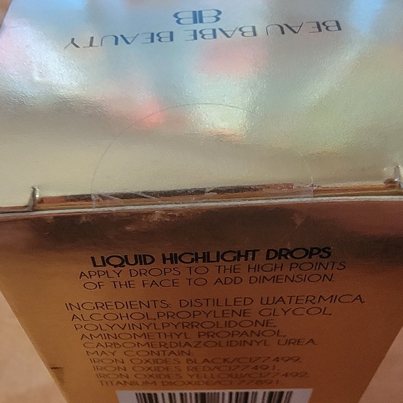 NIB Beau Babe Beauty Liquid Highlight Drops BRONZE - Picture 7 of 7